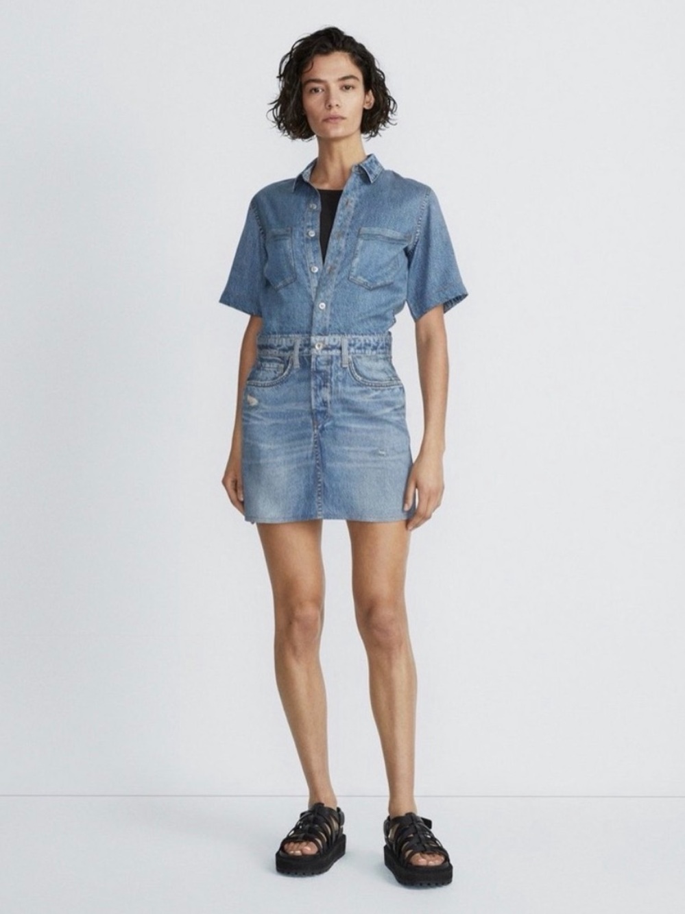 Rag & Bone Liquid Miramar Dress - Size XXS